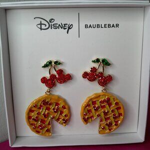 Disney X Baublebar Mickey Mouse Cherry Pie Earrings
